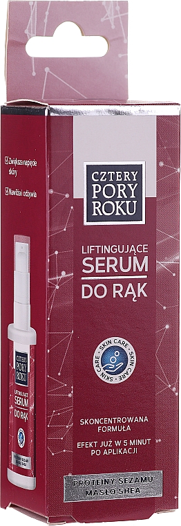 Lifting-Serum für Hände mit Sheabutter - Cztery Pory Roku Hand Lifting Serum — Bild N2