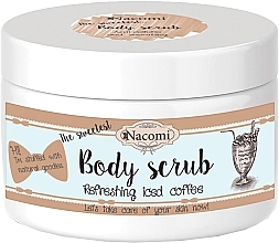 Anti-Cellulite Körperpeeling mit Sheabutter und Macadamiaöl - Nacomi Natural Body Scrub Refreshing Iced Cofee — Bild N1