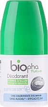 Düfte, Parfümerie und Kosmetik Bio Deo Roll-on Antitranspirant - Biopha Organic Deodorant Aloe Vera Aluminium Chlorohydrate Free