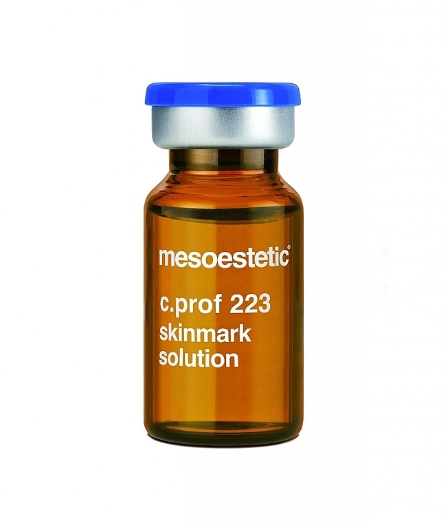 Mesococktail gegen Dehnungsstreifen und Narben - Mesoestetic C.prof 223 Skinmark Solution — Bild N2