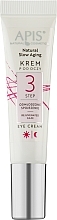 Düfte, Parfümerie und Kosmetik Augencreme mit leuchtendem Pigment - APIS Professional Natural Slow Aging Eye Cream Step 3