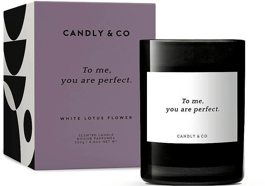 Duftkerze - Candly&Co No.8 To Me, You Are Perfect. Scented Candle — Bild N1