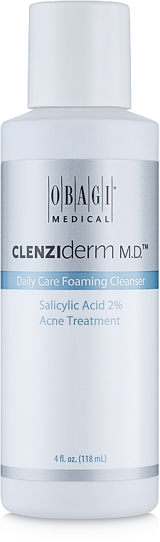 Gesichtsreiniger - Obagi Medical CLENZIderm M.D. Daily Care Foaming Cleanser Salicylic Acid 2% — Bild N1