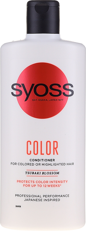 Haarspülung für gefärbtes und gesträhntes Haar - Syoss Color Tsubaki Blossom Conditioner — Bild N1