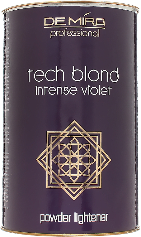 Bleichpilver - DeMira Professional Tech Blond Intense Violet Powder — Bild N4