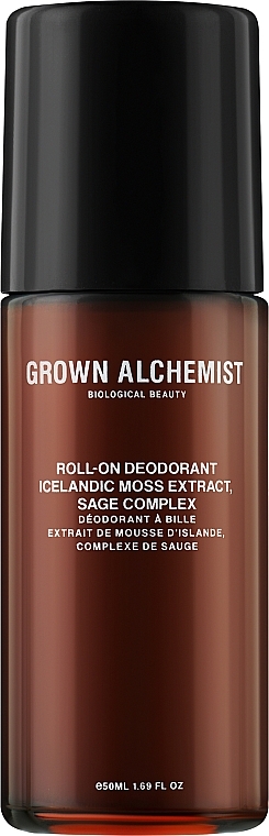 Deo Roll-on mit Islandmoos und Salbei - Grown Alchemist Roll-On Deodorant — Bild N1