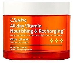 Düfte, Parfümerie und Kosmetik Pflegende Vitaminmaske - Jumiso All Day Vitamin Nourishing&Recharging Wash-Off Mask