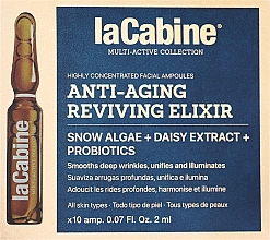 Verjüngende Gesichtsampullen - La Cabine Anti-Aging Revive Elixir Ampoules — Bild N1