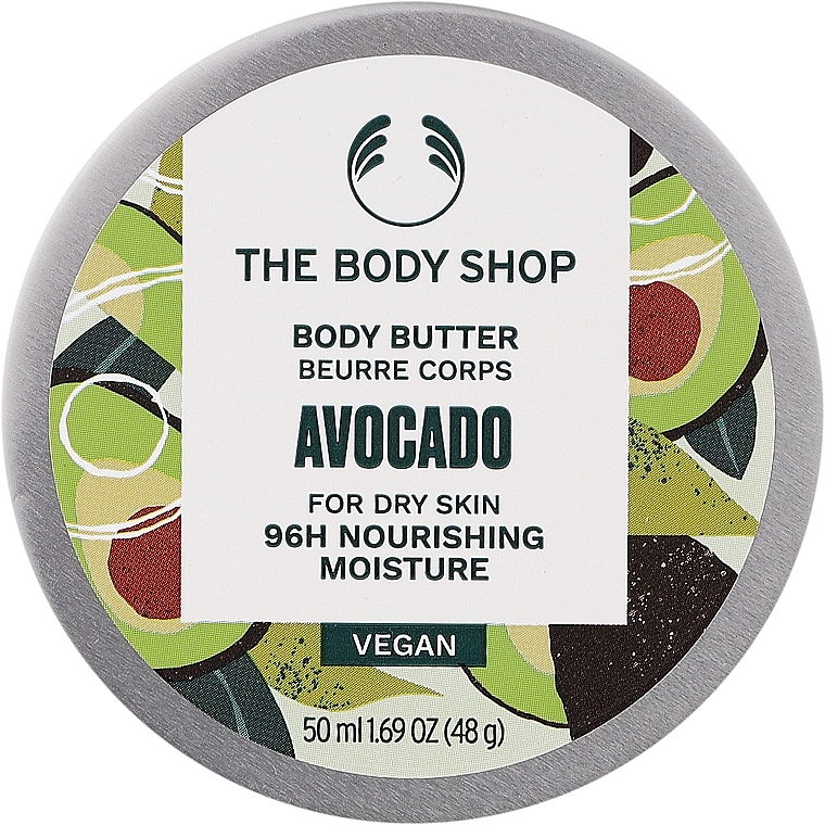 Öl für den Körper - The Body Shop Avocado Body Butter For Dry Skin — Bild N1