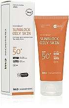 Sonnenschutzcreme für fettige Gesichtshaut SPF 50 - Innoaesthetics Inno-Derma Sunblock UVP 50+ Oily Skin — Bild N4