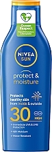 Düfte, Parfümerie und Kosmetik Feuchtigkeitsspendende Sonnenmilch "Schutz & Pflege" LSF 30 - NIVEA Sun Care