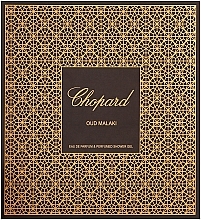 Düfte, Parfümerie und Kosmetik Chopard Oud Malaki - Duftset (Eau de Parfum 80 ml + Duschgel 150 ml) 