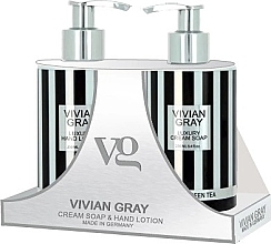 Düfte, Parfümerie und Kosmetik Set - Vivian Gray Lemon & Green Tea (Creme-Seife 250ml + Handlotion 250ml) 