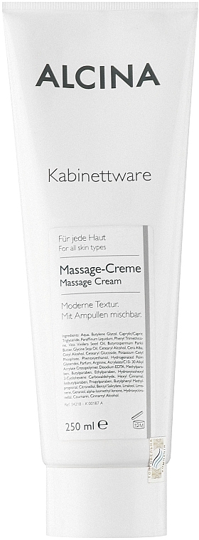 Verwöhnenede Massagecreme für Gesicht - Alcina B Massage Creme  — Bild N3