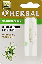 Düfte, Parfümerie und Kosmetik Revitalisierender Lippenbalsam - O'Herbal Revitalizing Lip Balm Nature Cure