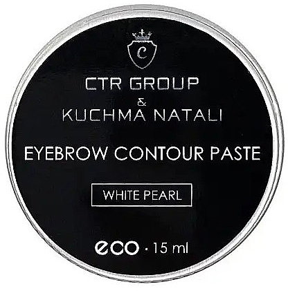 Konturpaste für Augenbrauen - CTR White Pearl Eyebrow Contour Paste — Bild N1