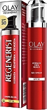 Düfte, Parfümerie und Kosmetik Straffende Gesichtscreme für den Tag - Olay Regenerist Hydrate Firm Day Cream SPF30