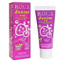 Düfte, Parfümerie und Kosmetik Zahnpasta für Kinder 6-12 Jahre Beerenmischung - R.O.C.S. Junior