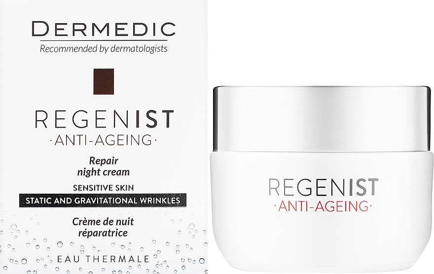 Revitalisierende glättende Nachtcreme - Dermedic Regenist Anti-Ageing Firming Night Cream — Bild N2