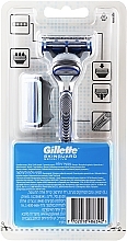 Rasierer mit 2 Ersatzklingen - Gillette SkinGuard Sensitive — Bild N2