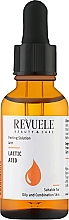 Düfte, Parfümerie und Kosmetik Gesichtsserum für fettige und Mischhaut mit Milchsäure - Revuele Peeling Solution Lactic Acid Serum