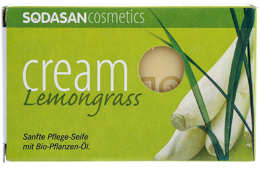 Creme-Seife Zitronengrass - Sodasan Cream Lemongrass Soap
