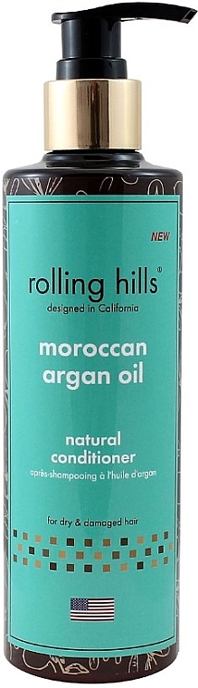 Haarspülung mit Arganöl - Rolling Hills Moroccan Argan Oil Natural Conditioner — Bild N1