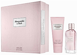 Düfte, Parfümerie und Kosmetik Abercrombie & Fitch First Instinct - Duftset (Eau de Parfum 50ml + Körperlotion 100ml)