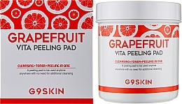 Peeling-Pads zur Hautreinigung mit Grapefruit - G9Skin Grapefruit Vita Peeling Pad — Bild N2