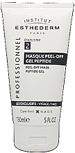 Gelmaske mit Peptiden - Institut Esthederm Professionnel Mask Peel-Off Gel Peptide — Bild N1
