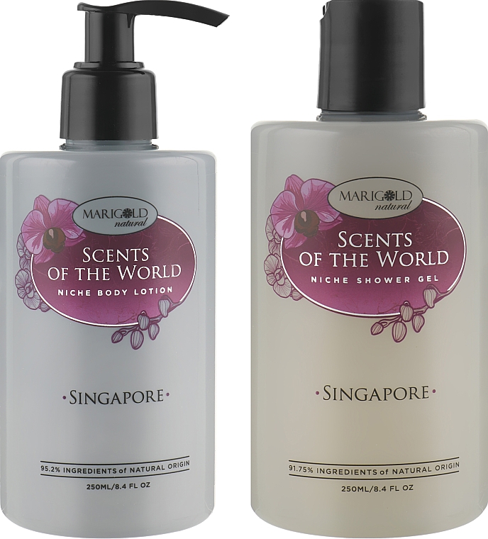 Set Singapur - Marigold Natural Singapore (sh/gel/250ml + b/lot/250ml) — Bild N2