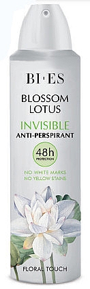 Bi-es Blossom Lotus Invisible - Deospray Antitranspirant — Bild N1