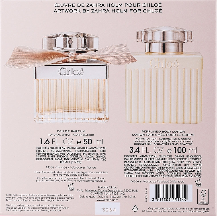 Chloé - Duftset (Eau de Parfum 50 ml + Körperlotion 100 ml) — Bild N3