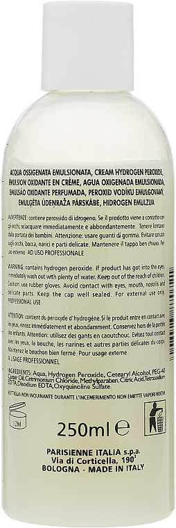 Oxidationscreme 10 Vol. 3% - Black Professional Line Cream Hydrogen Peroxide — Bild N2