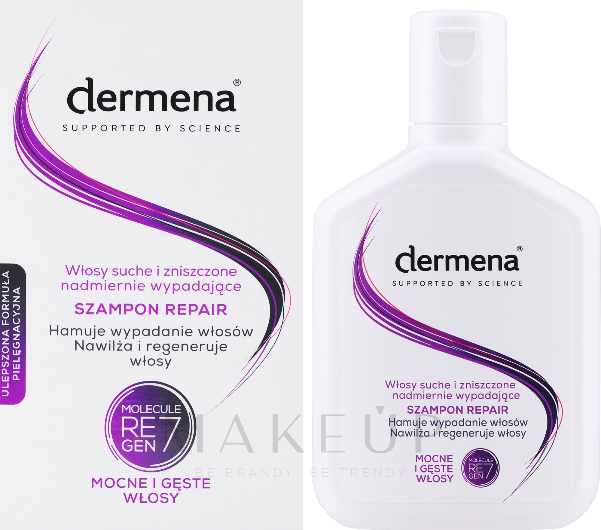 Regenerierendes Shampoo für trockenes und strapaziertes Haar - Dermena Repair Hair Care Shampoo — Bild 200 ml