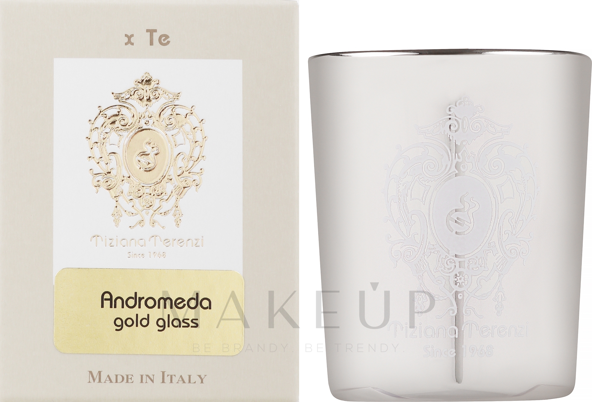 Tiziana Terenzi Andromeda Scented Candle Gold Glass - Duftkerze im Goldglas — Bild 35 g