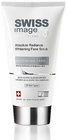 Gesichtspeeling - Swiss Image Whitening Care Absolute Radiance Whitening Face Scrub — Bild N1