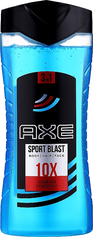 3in1 Duschgel "Sport Blast" - Axe Re-Energise After Sport Body And Hair Shower Gel Sport Blast — Bild N3