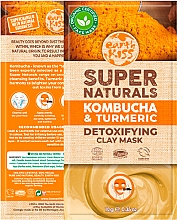 Düfte, Parfümerie und Kosmetik Gesichtsmaske aus Ton - Earth Kiss Kombucha &Turmeric Detoxifying Clay Mask