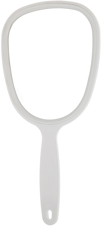 Spiegel mit Griff 28x13 cm weiß - Titania — Bild N1