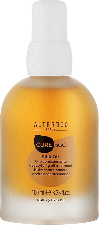 Öl für widerspenstiges und krauses Haar - Alter Ego CureEgo Silk Oil Beautyfying Oil Treatment — Bild N3