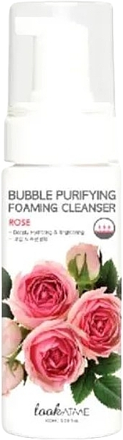 Reinigungsschaum für das Gesicht mit Rosenextrakt - Look At Me Bubble Purifying Foaming Facial Cleanser Rose — Bild N1