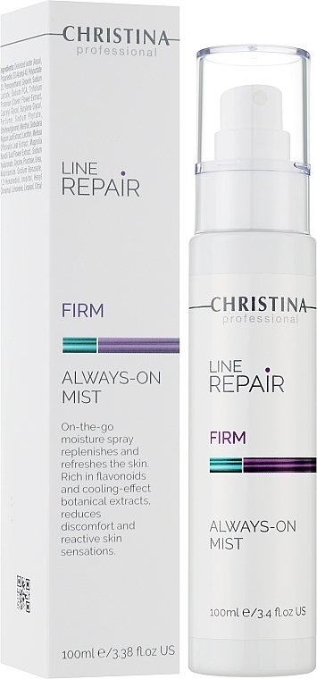 Feuchtigkeitsspendendes Gesichtsspray - Christina Line Repair Firm Always On Mist — Bild N1