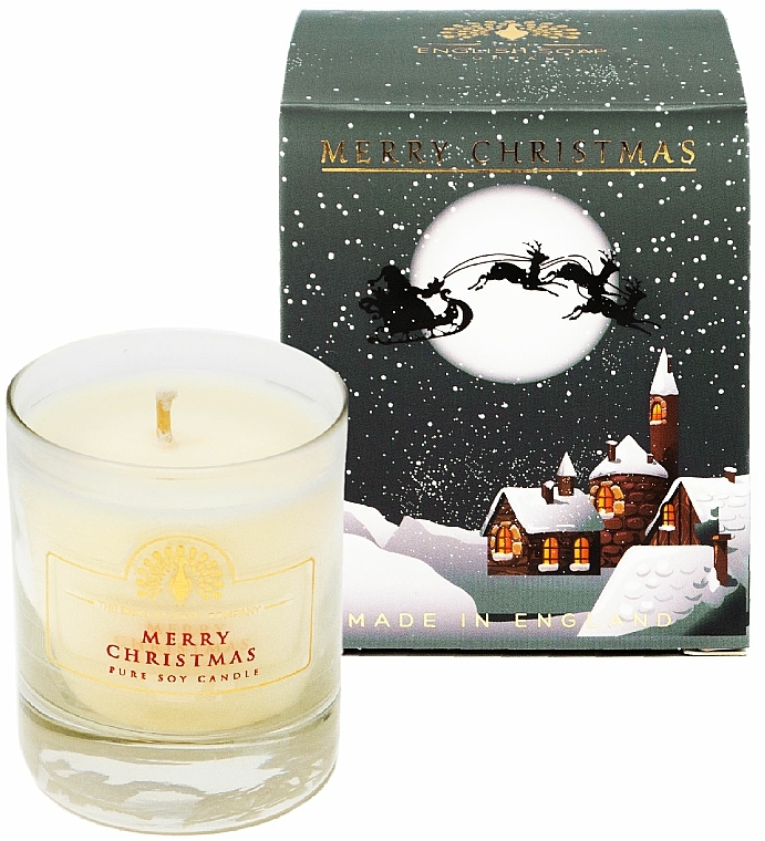 Duftkerze Merry Christmas - The English Soap Company Christmas Collection Winter Village Mulled Wine Candle — Bild N1