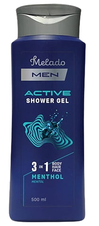 3-in-1-Duschgel für Männer - Natigo Melado Men Active Shower Gel — Bild N1