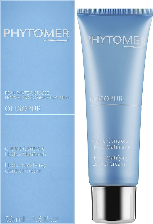 Feuchtigkeitsspendende und mattierende Gesichtscreme - Phytomer OligoPur Hydra-Matifying Control Cream — Bild N2