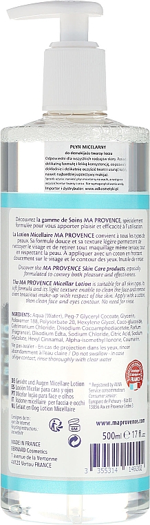 Mizellenwasser für Gesicht und Augen - Ma Provence — Foto N2