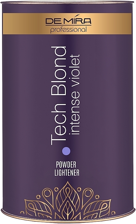 Bleichpilver - DeMira Professional Tech Blond Intense Violet Powder — Bild N1