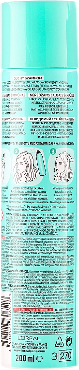 Trockenshampoo Vegetal Boost - L'Oreal Paris Magic Shampoo Invisible Dry Shampoo Vegetal Boost — Bild N2