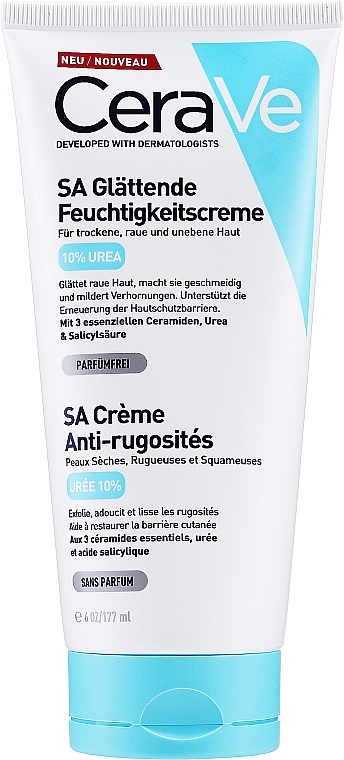 CeraVe Smoothing Cream - Glättende Körpercreme Salicylsäure — Bild N2